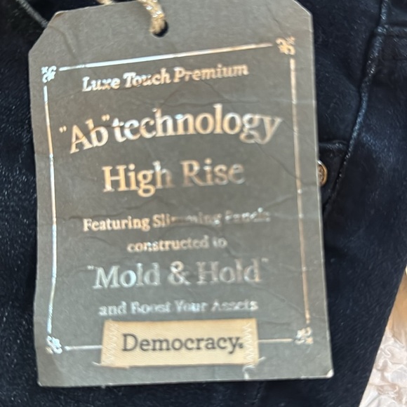 Democracy Dark Blue Indigo Jeans - Size 16 - Picture 6 of 10